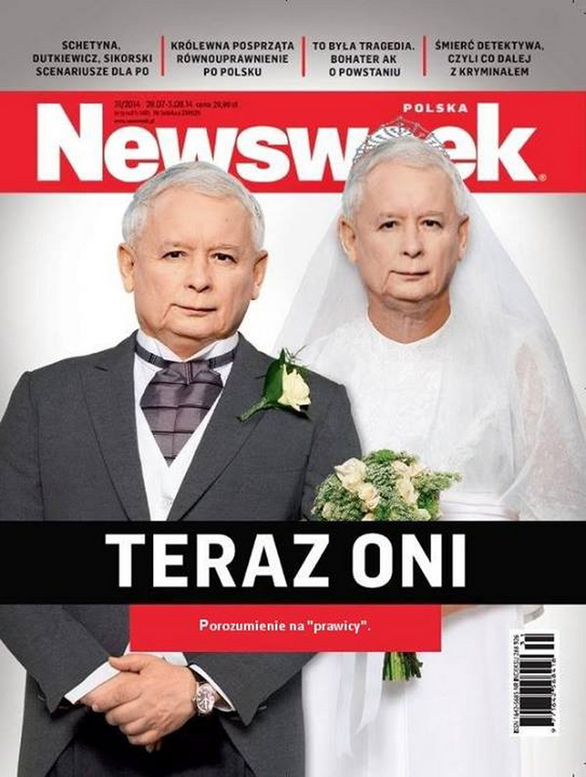 Parodie okładki Newsweeka