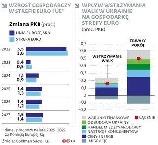 Wzrost gospodarczy w strefie euro i UE