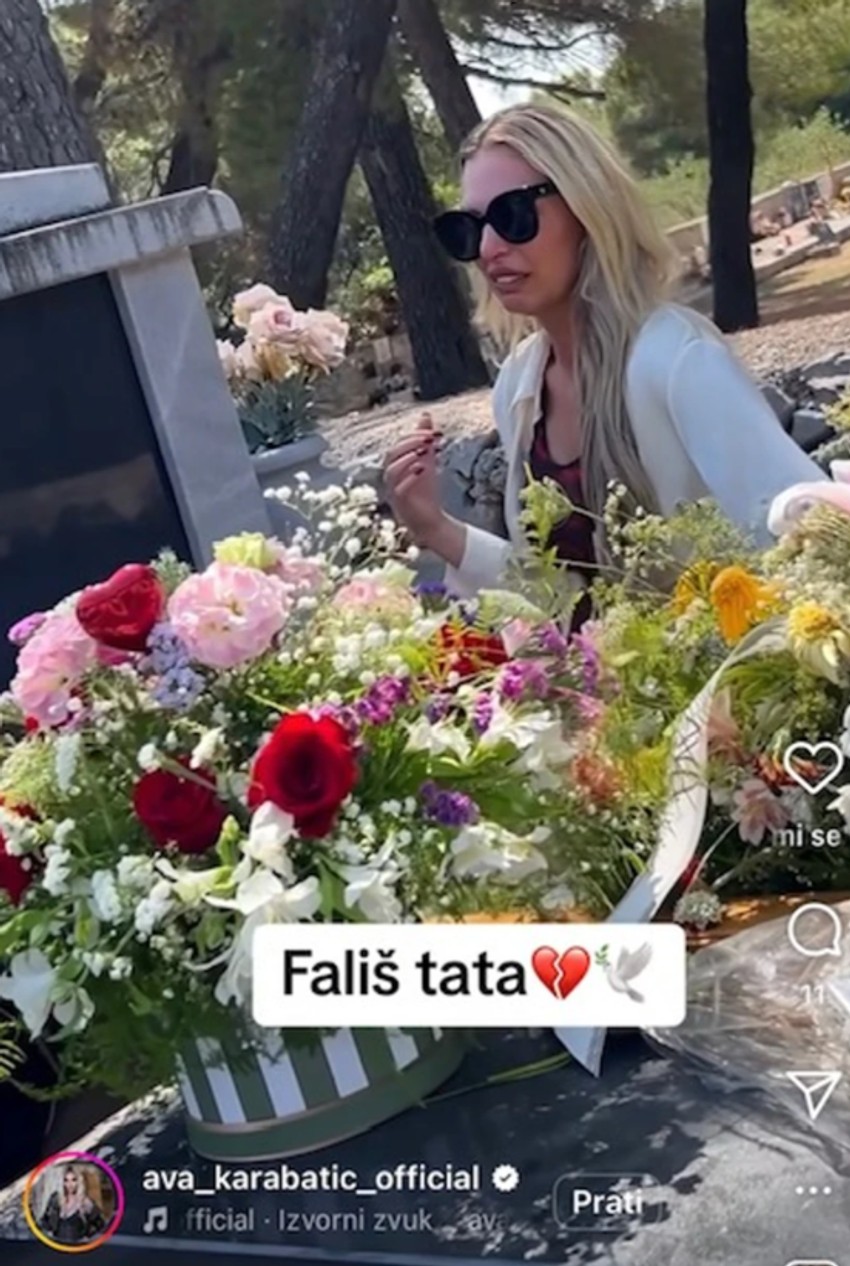 Objavila snimak sa groblja