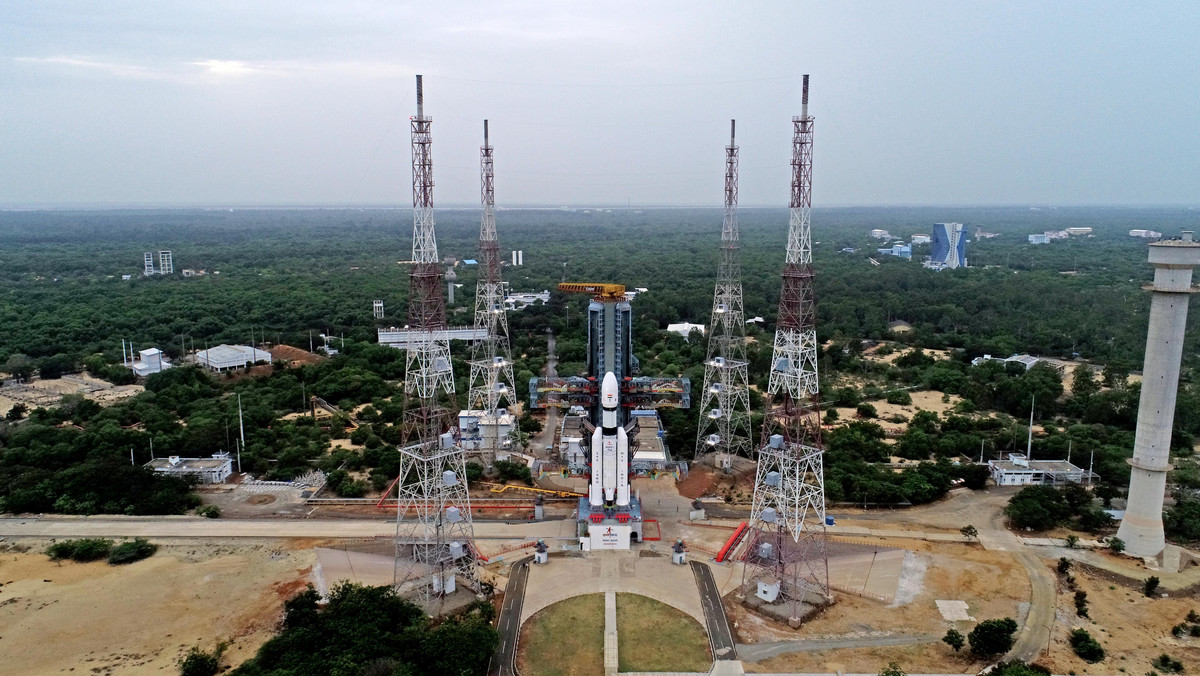 Indie wysłały rakietę na Księżyc. Jeśli misja się powiedzie będą w czołówce