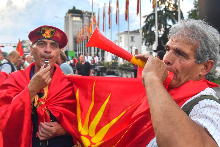 Protesti u Skoplju, Severna Makedonija