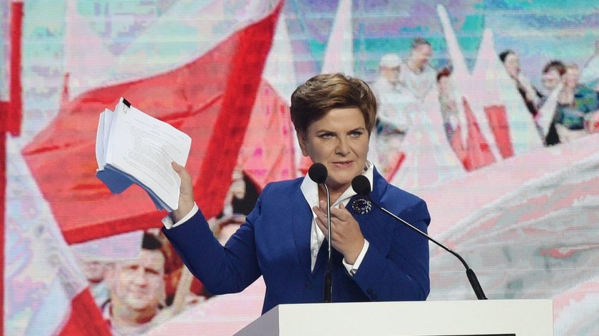 Beata Szydło, kandydatka na premiera i wiceprezes PiS