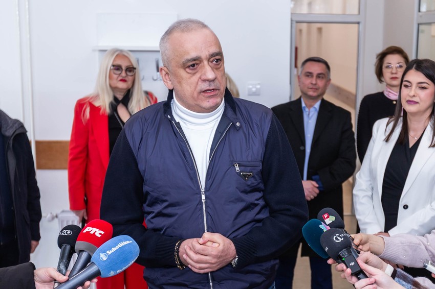 Gradonačelnik Stevan Bakić otvorio novoizgrađenu ambulantu na Paliću
