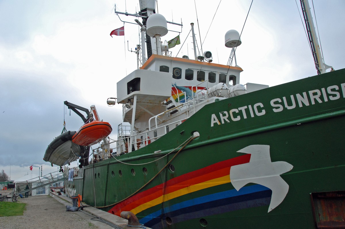 W Murmańsku okradli Greenpeace