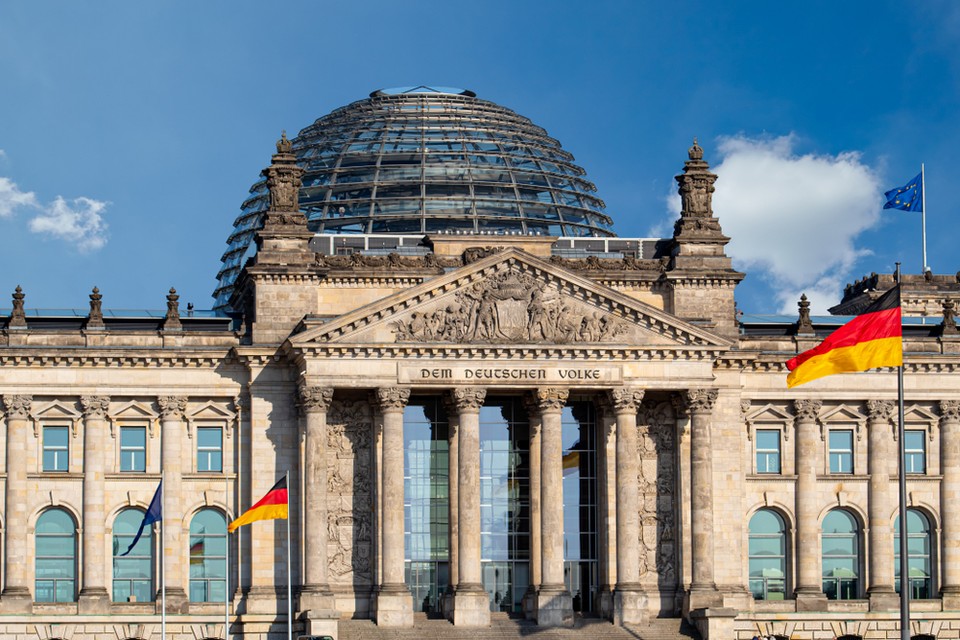 Reichstag w Berlinie. Przebudowa wg projektu Normana Fostera