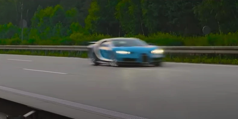 Paser je bugatijem išao preko 400 kilometara na čas po nemačkom autoputu