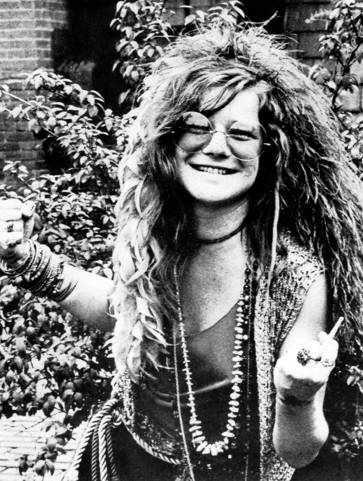 Janis Joplin w Hotelu Chelsea w 1970 r.