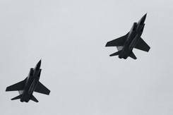 Z lotnisk w Rosji wystartowały myśliwce MiG-31K z Kindżałami. Alarm w całej Ukrainie