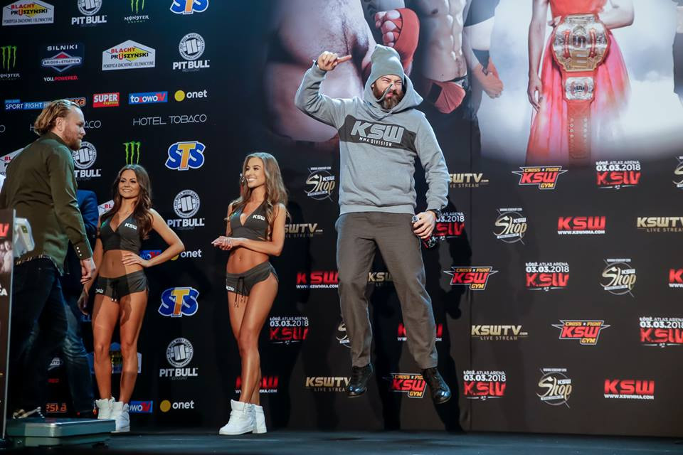 Ważenie przed KSW 42