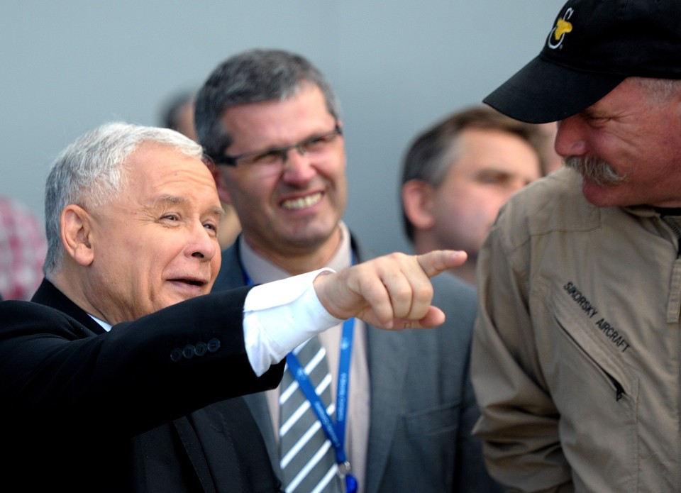 Jarosław Kaczyński w Mielcu