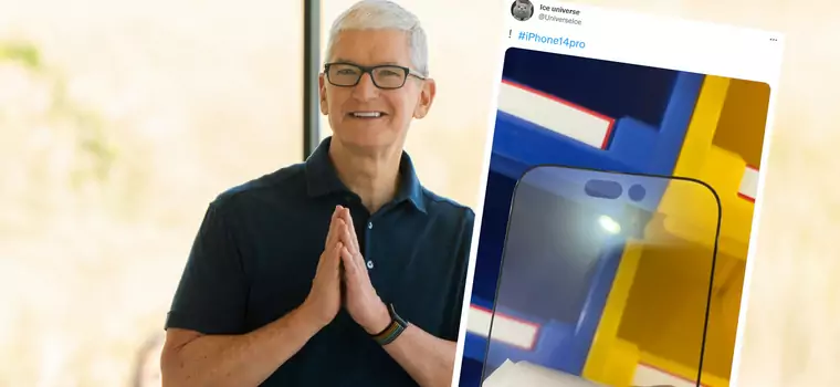 iPhone 14 bez notcha, ale z dwiema dziurami w ekranie. Potwierdza to kolejne źródło