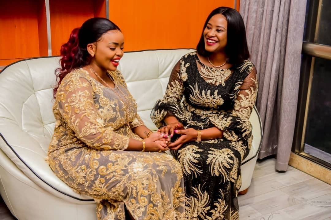 Kanze Dena with Rev. Lucy Natasha 