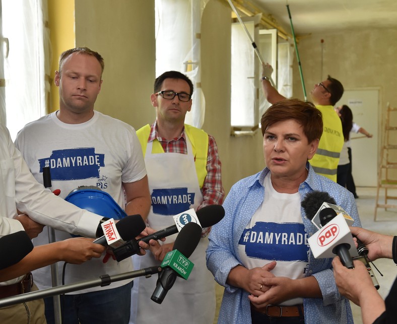 Gdy Daniel Obajtek był jeszcze wójtem, do Pcimia zjeżdżali ubiegający się wówczas o władzę politycy PiS