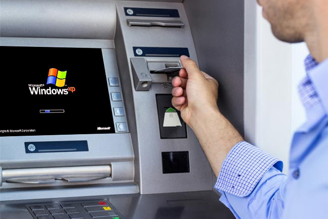 Dominujący system w bankomatach