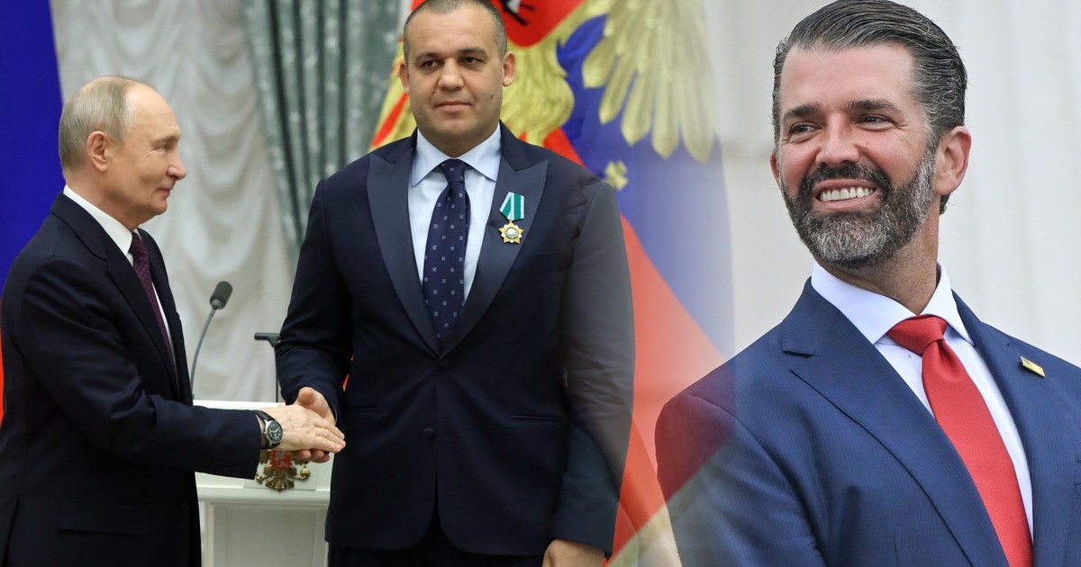 Donald Trump Jr. na polowaniu w Mongolii. Towarzyszył mu oligarcha Putina