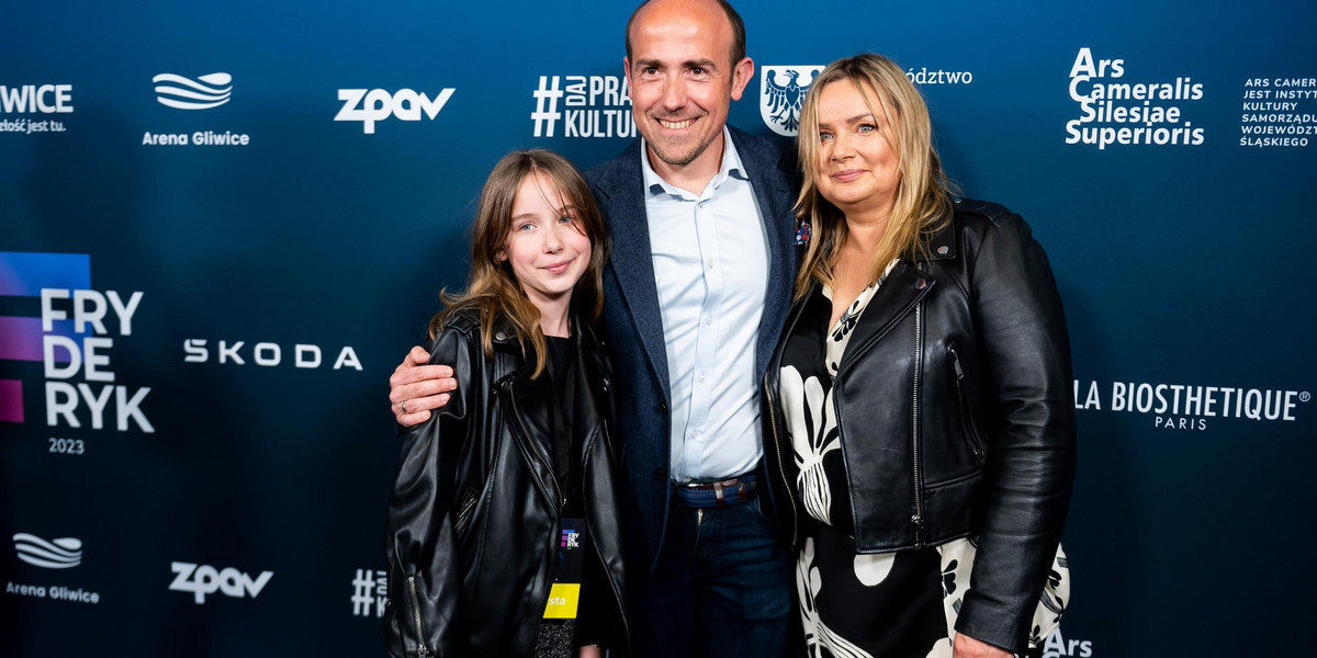 Borys Budka z żoną i córką bawili się na Fryderykach 2023