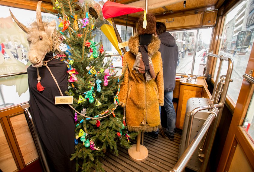 Świąteczny tramwaj