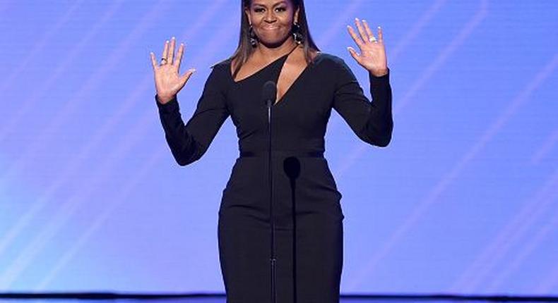 Michelle Obama in Cushnie et Ochs 