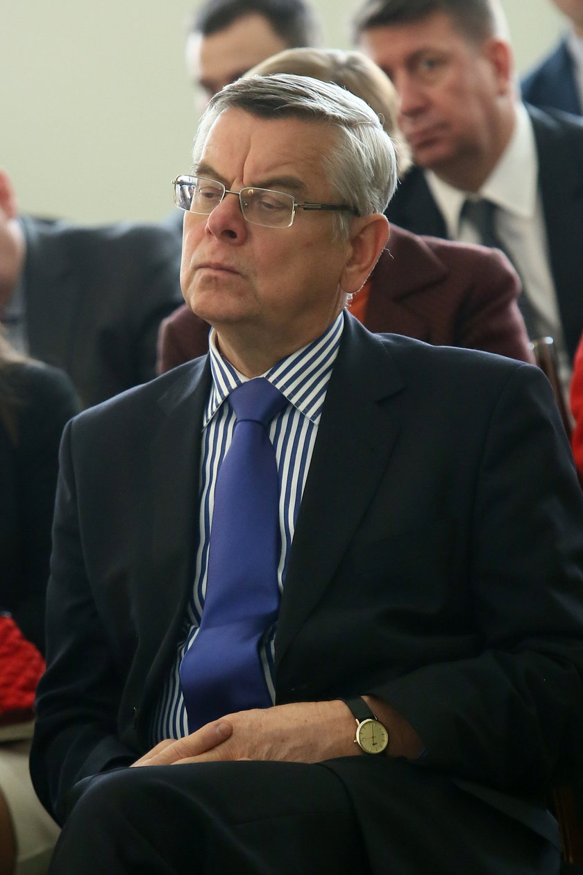 Profesor Tomasz Nałęcz, były marszałek Sejmu i doradca prezydenta