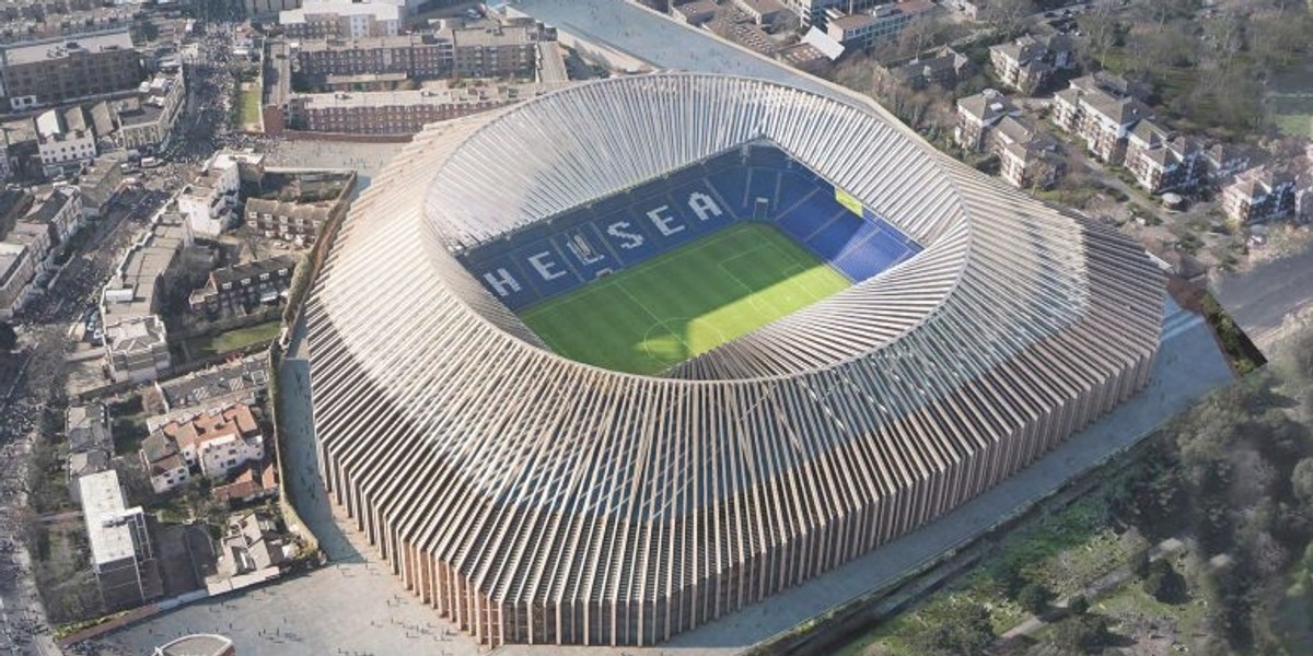 Nowy stadion Chelsea Londyn. Oto wizja przyszłości!