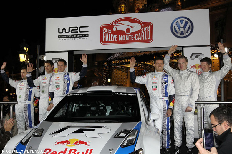 Volkswagen Polo R WRC - prezentacja zespołu i auta w Monte Carlo