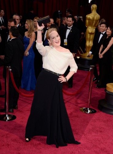 Meryl Streep na gali Oscarów 2014