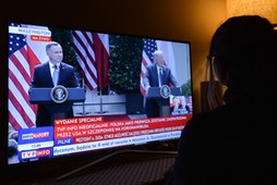 Konferencja Donalda Trumpa i Andrzeja Dudy w TVP INFO