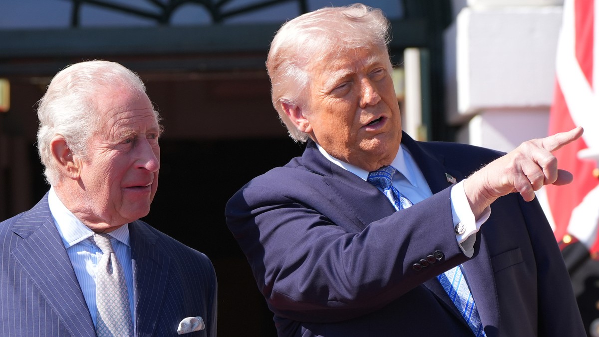 Kraj Čarls i Donald Tramp