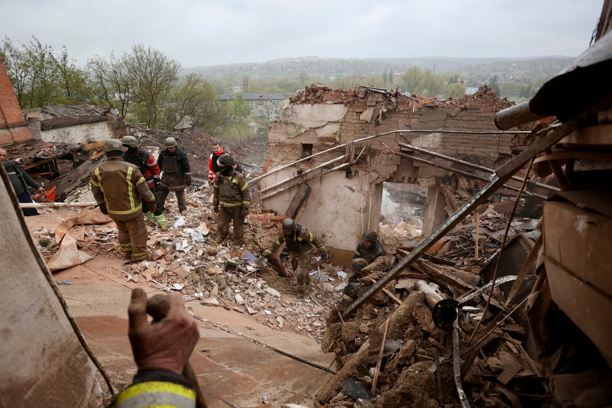 Zniszczenia na Ukrainie