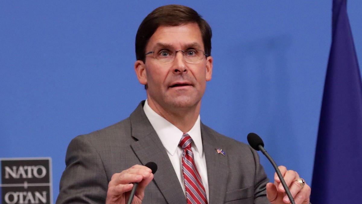 USA. Mark Esper szefem Pentagonu