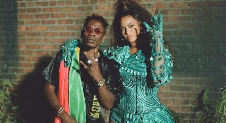 Shatta Wale with Beyoncé