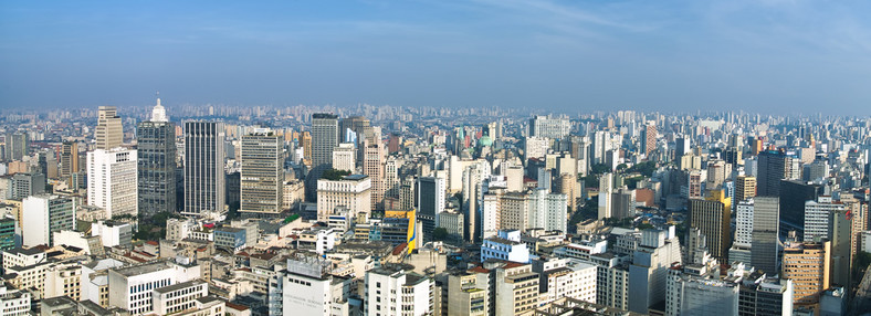 Brazylijske Sao Paulo należy do największych miast Ameryki Południowej. Aglomerację zamieszkuje niemal 21 mln. ludzi. Fot. Shutterstock.