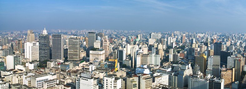 Brazylijske Sao Paulo należy do największych miast Ameryki Południowej. Aglomerację zamieszkuje niemal 21 mln. ludzi. Fot. Shutterstock.