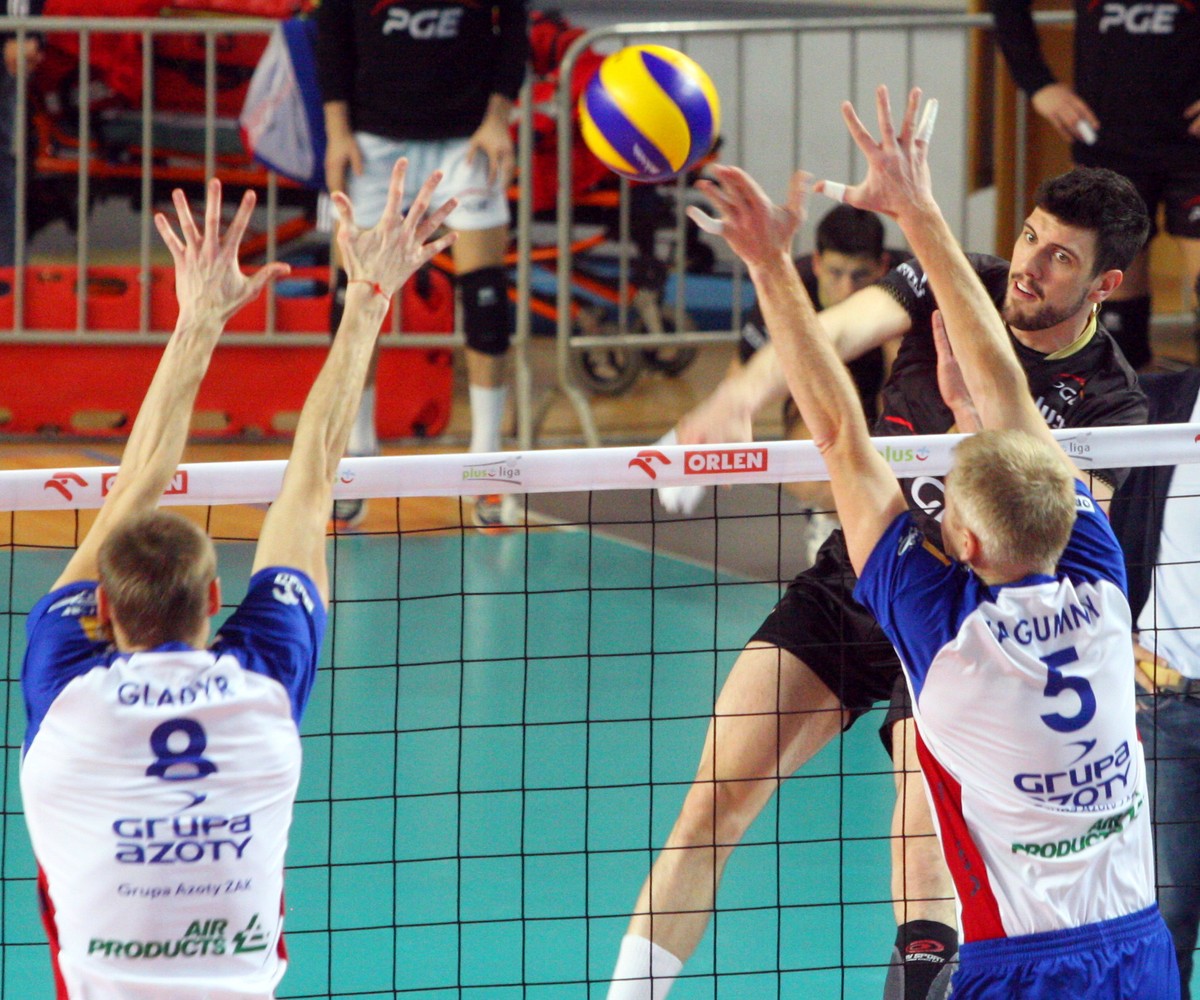 PlusLiga: ZAKSA Kędzierzyn-Koźle lepsza od Skry Bełchatów