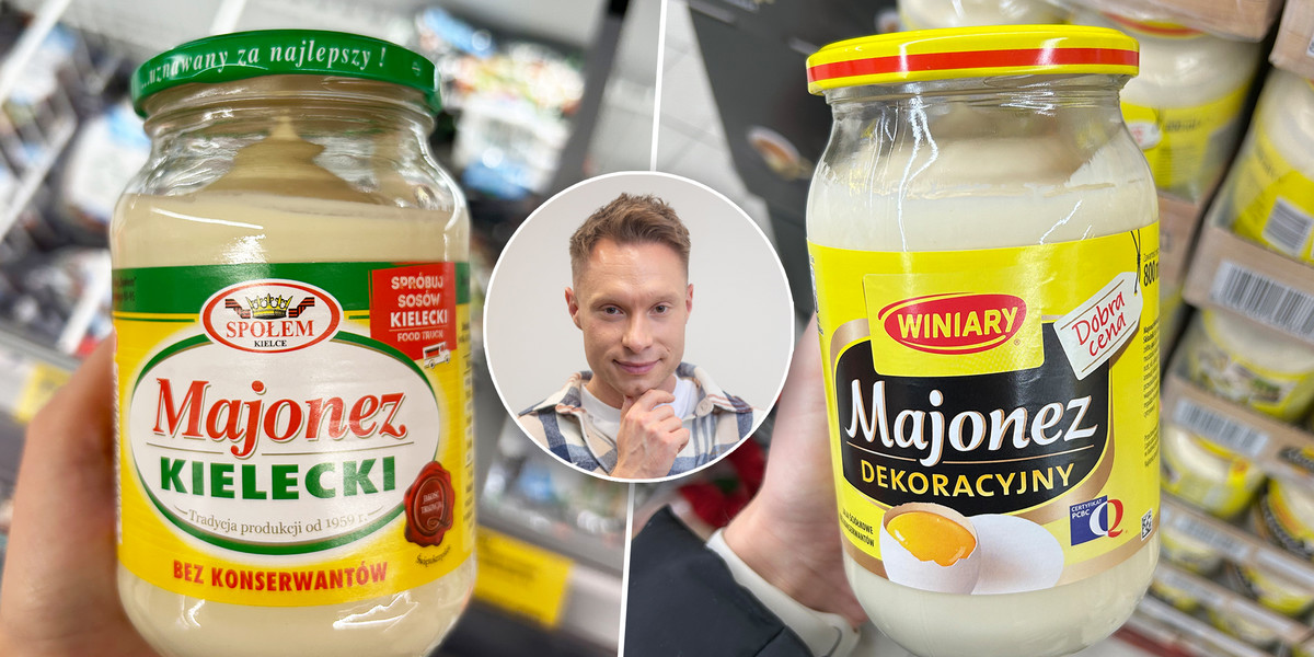 Na święta odżywa spór o to, który majonez jest lepszy. Co na to dietetyk? Dr Michał Wrzosek prześwietlił skład popularnych majonezów.
