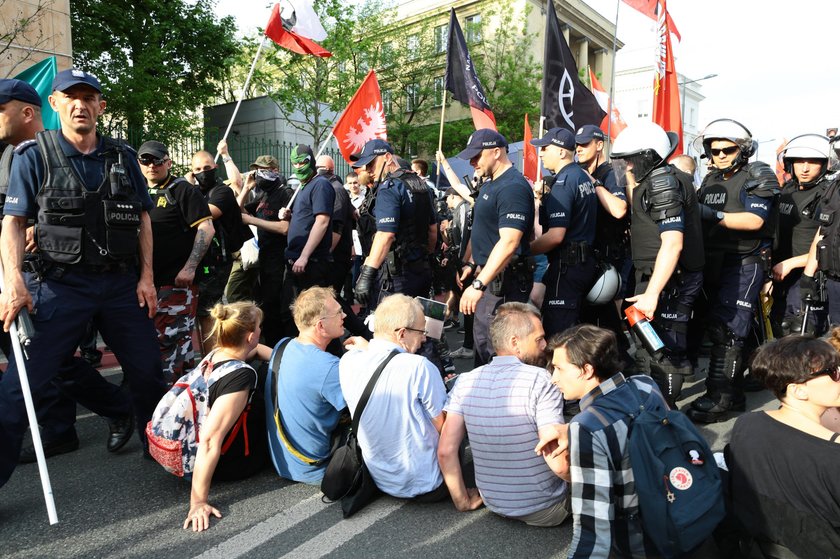 Nacjonaliści na ulicach Warszawy