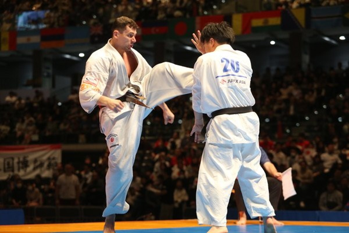 Maciej Mazur wicemistrzem świata karate Shinkyokushin