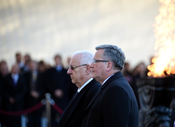 Prezydenci Polski i Izraela