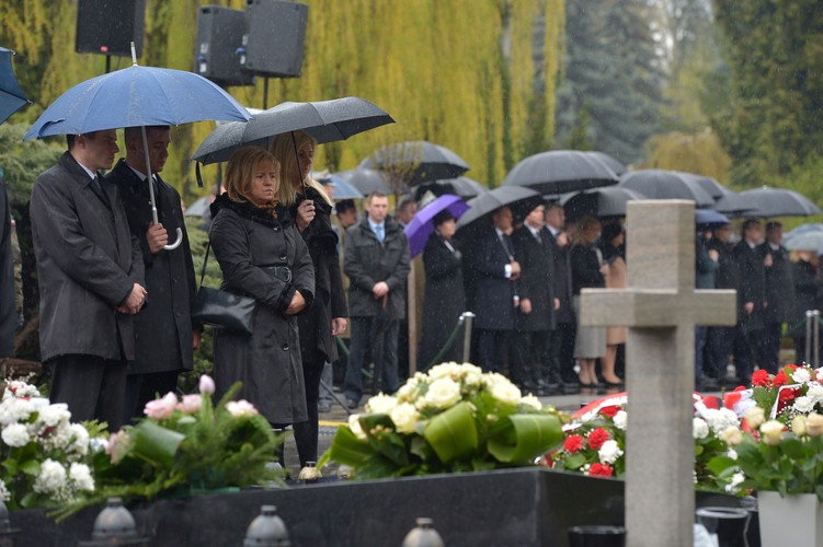 Ewa Błasik na Powązkach