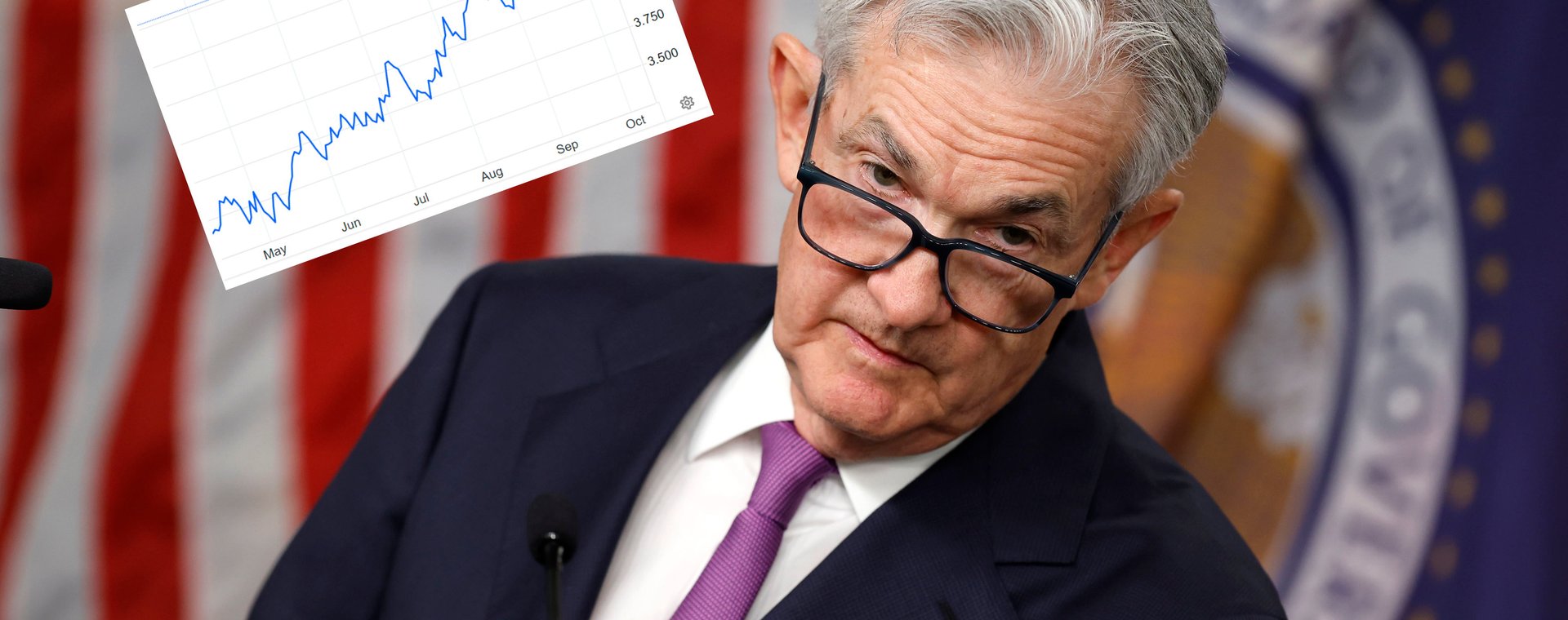 Jerome Powell, prezes amerykańskiej Rezerwy Federalnej (Fed).