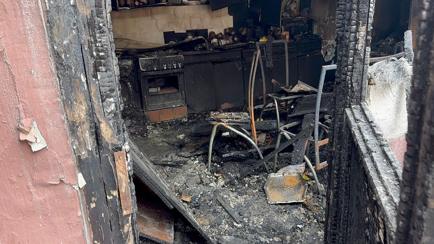 Kuća u kojoj su stradali otac i ćerka