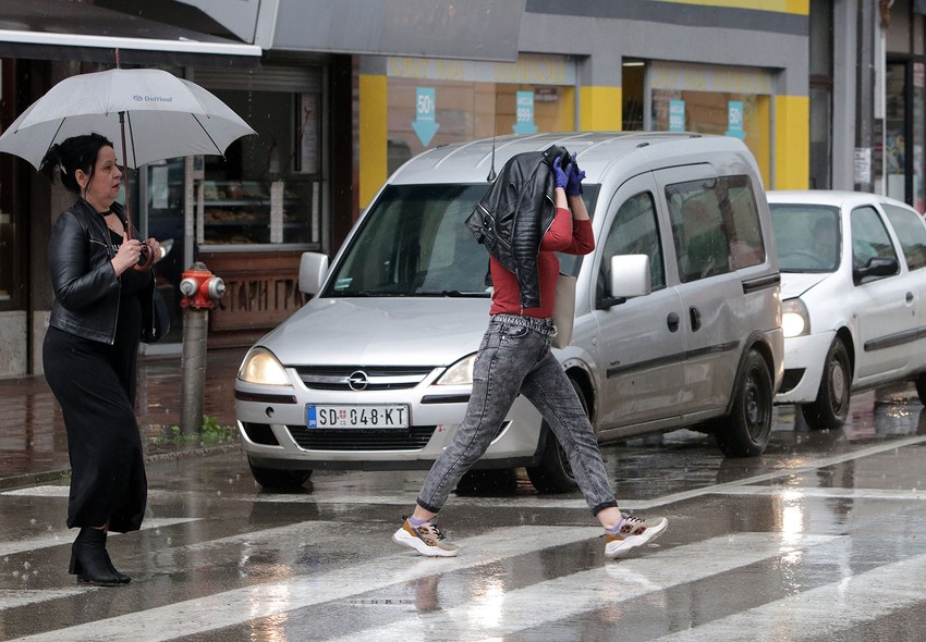 Jaka kiša padala i u Smederevu