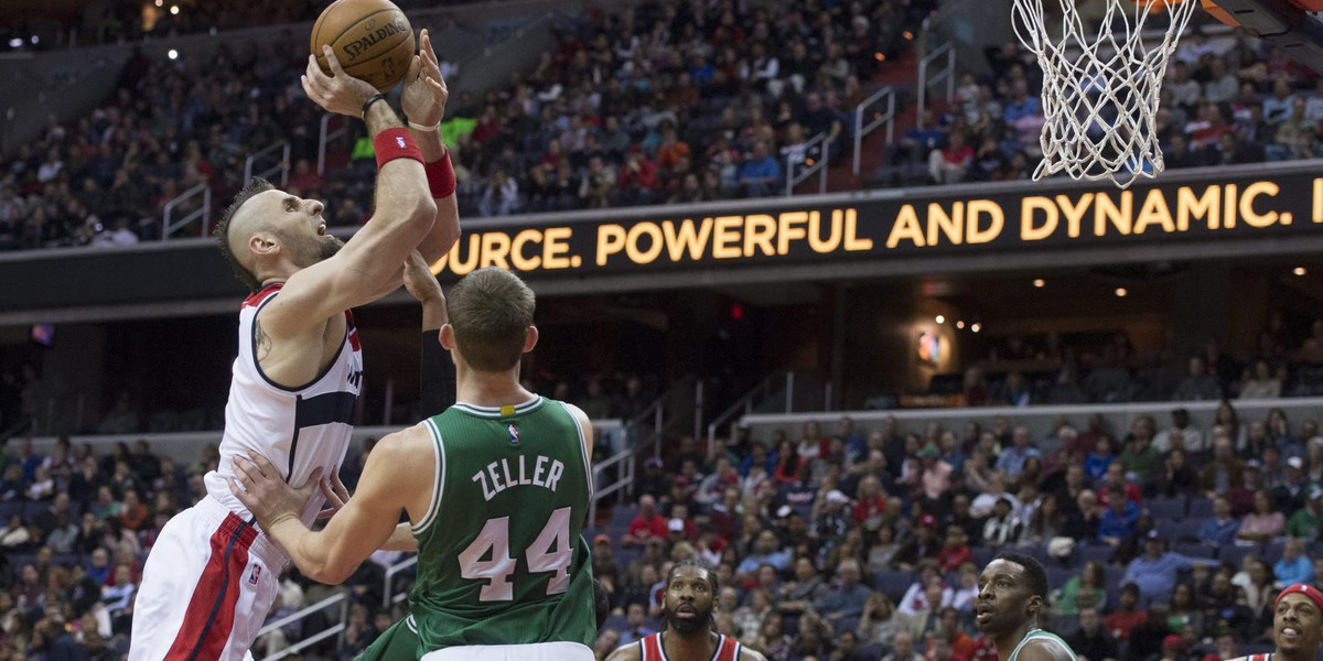 Washington Wizards pokonało Boston Celtics 101:88! Marcin Gortat znów dał popis!