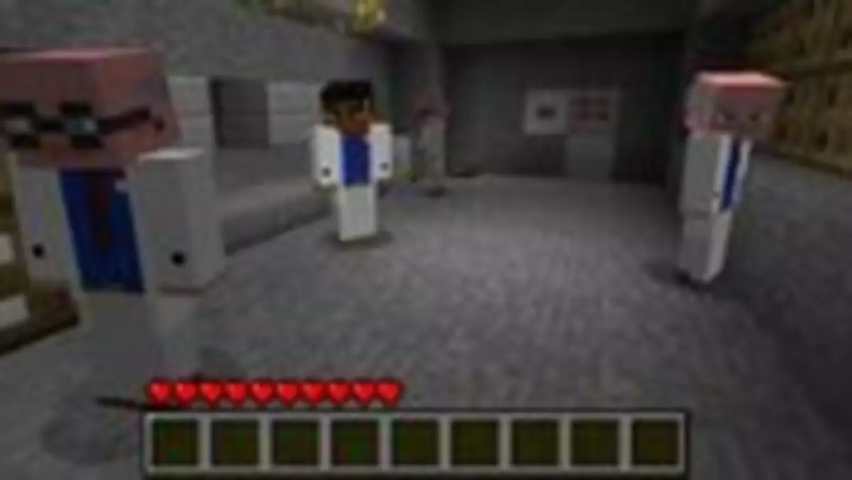 Pierwszy poziom Half-Life'a odtworzony w Minecrafcie