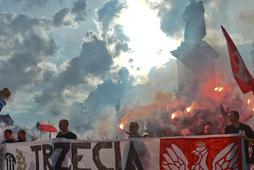 Demonstracja nacjonalistów w Krakowie 