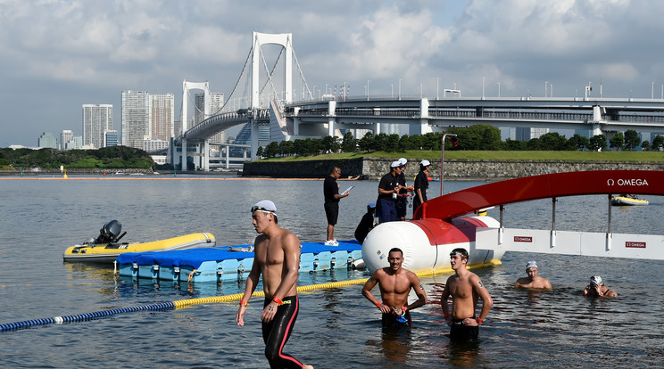 Baktériumot találtak a vízben a jövő évi olimpia helyszínén /Fotó: Getty Images