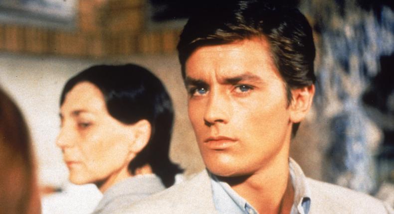 Alain Delon.Fotos International/Getty Images