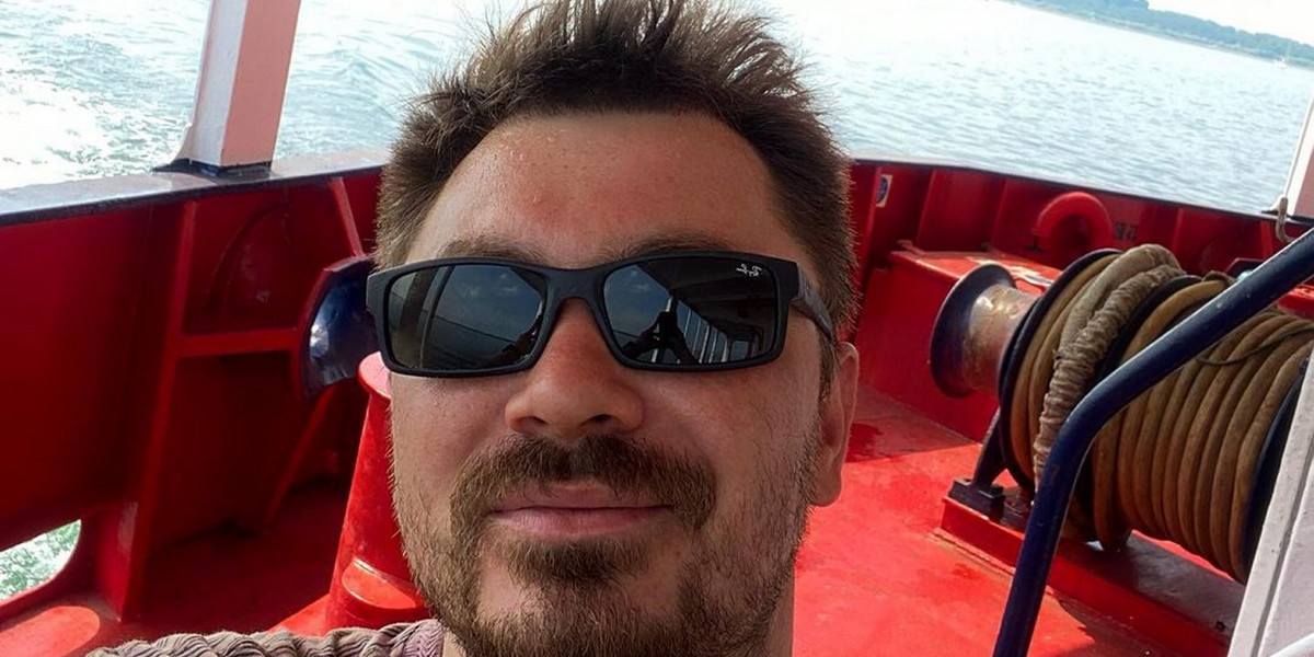 Daniel Martyniuk opowiedział o pracy na statku w charakterze majtka. 