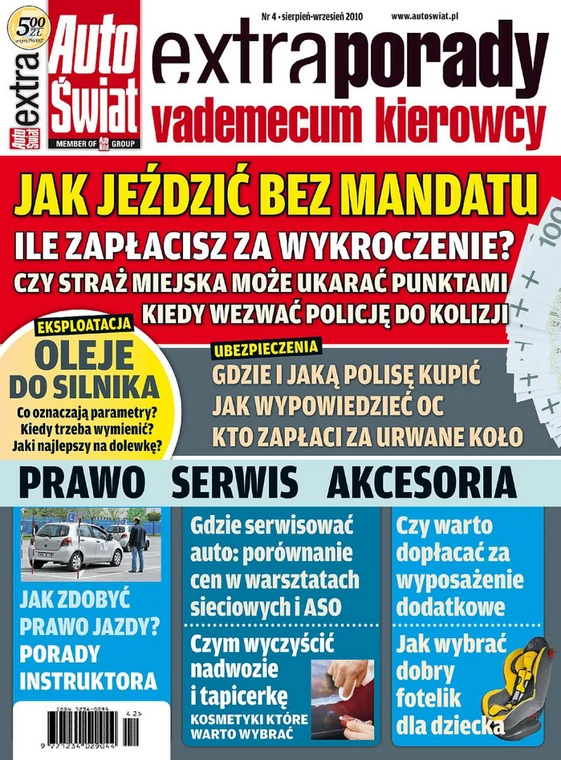 Jak jeździć bez mandatu? Auto Świat Extra - Vademecum kierowcy