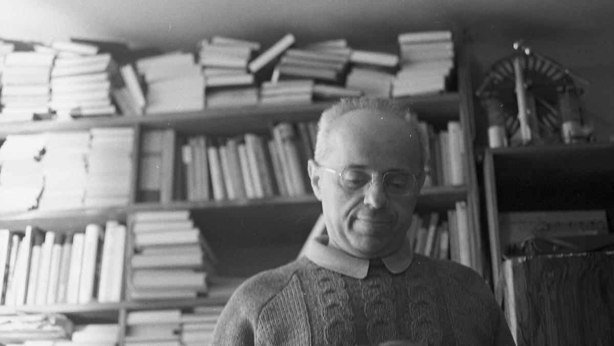 Stanisław Lem, 1973 r, fot. Tomasz Listopadzki